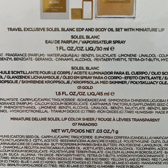 SOLD Limited Edition Tom Ford Set - Picture 3 of 5